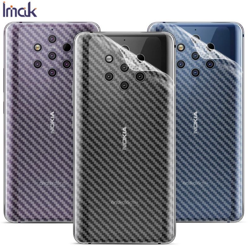 Achterbeschermfolie Nokia 9 PureView Carbon Imak