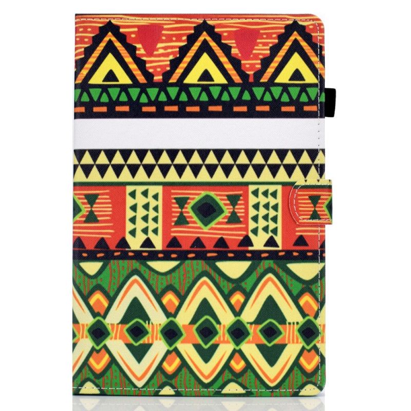 Flip Case Leren iPad Air 10.9" (2020) Azteekse Motieven