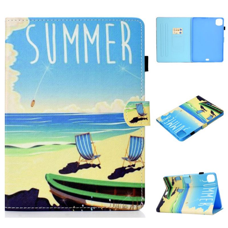 Flip Case Leren iPad Air 10.9" (2020) Zomer