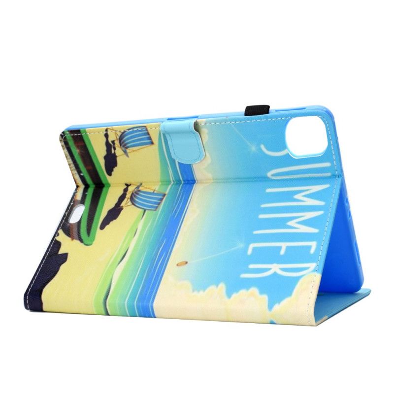 Flip Case Leren iPad Air 10.9" (2020) Zomer