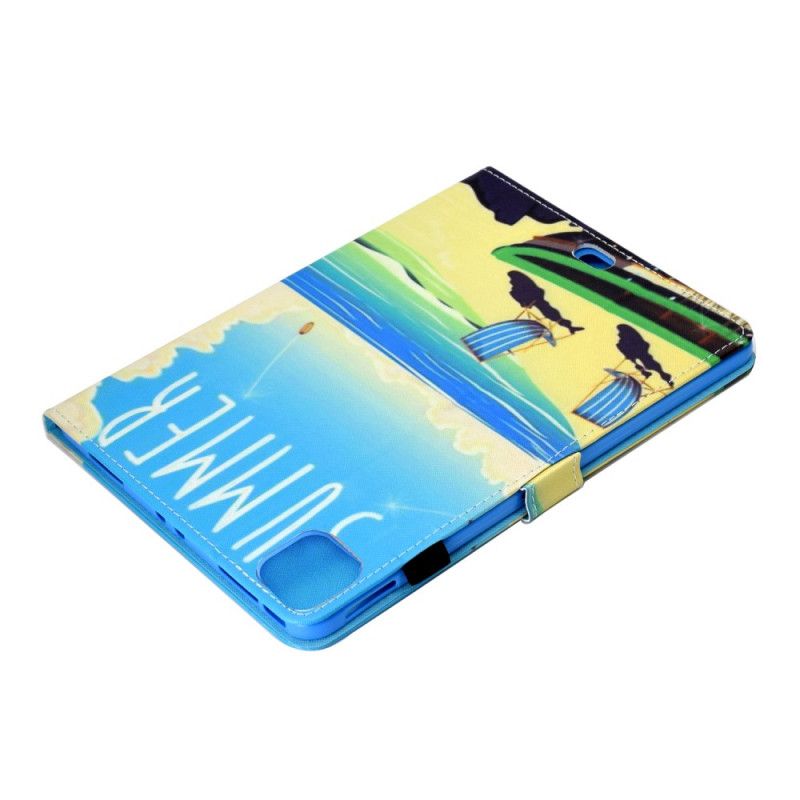 Flip Case Leren iPad Air 10.9" (2020) Zomer