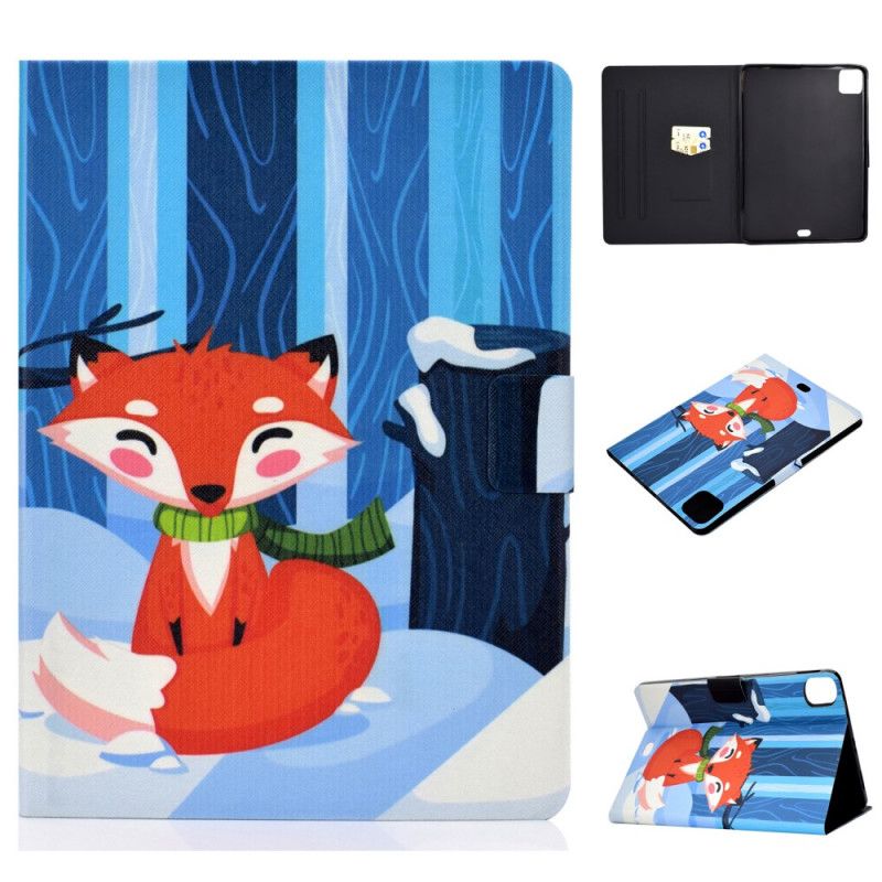 Leren Hoesje iPad Air 10.9" (2020) Betoverde Vos