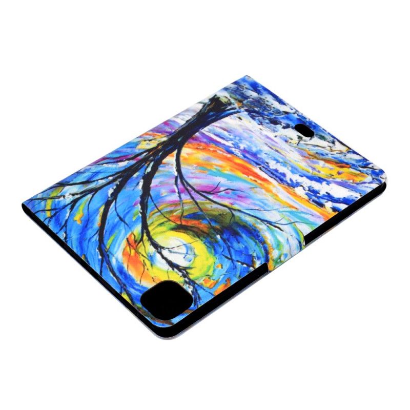 Leren Hoesje iPad Air 10.9" (2020) Kunstboom