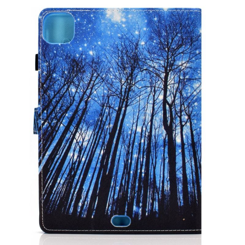 Leren Hoesje iPad Air 10.9" (2020) Nachtbos