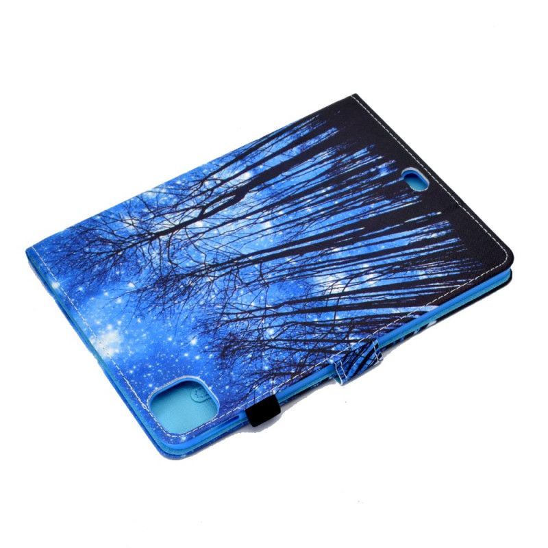 Leren Hoesje iPad Air 10.9" (2020) Nachtbos