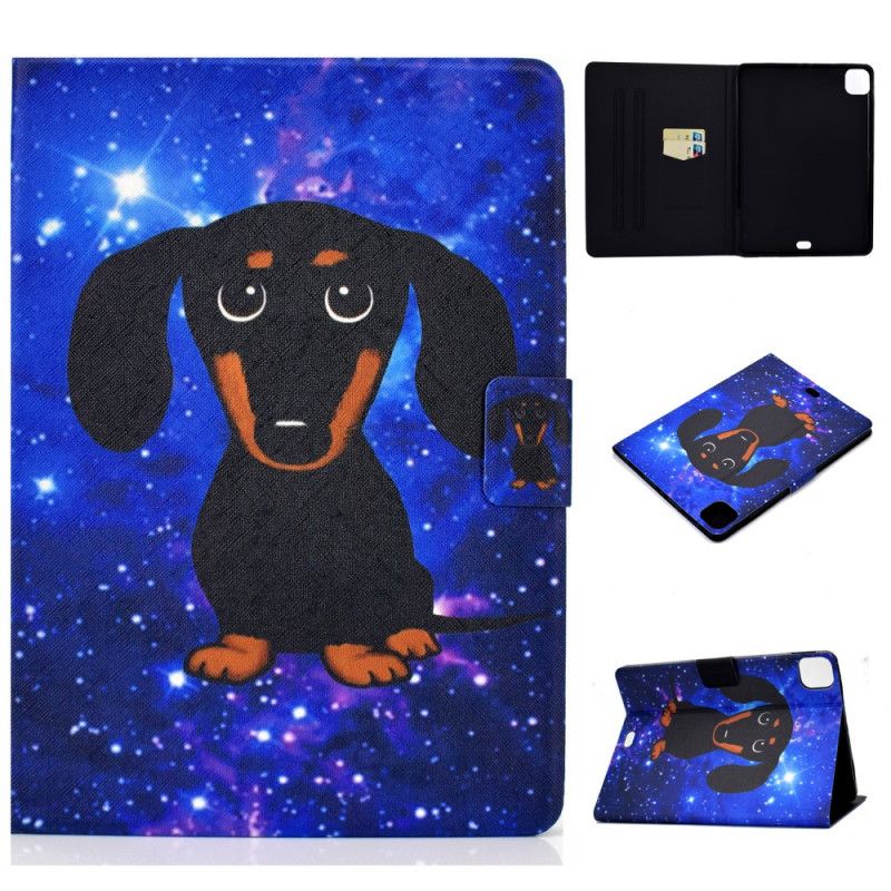 Leren Hoesje iPad Air 10.9" (2020) Schattige Hond