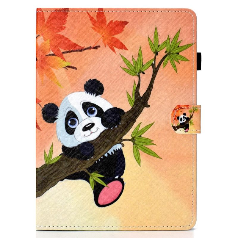 Leren Hoesje iPad Air 10.9" (2020) Schattige Panda