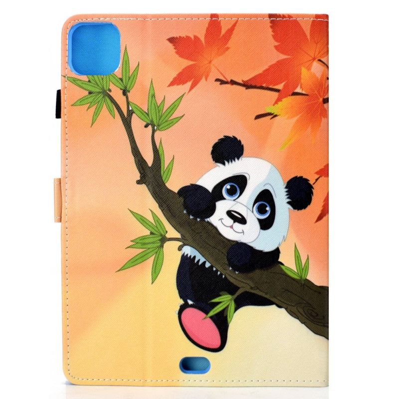 Leren Hoesje iPad Air 10.9" (2020) Schattige Panda