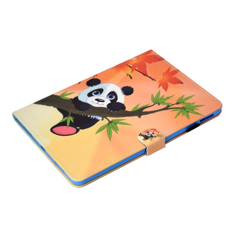 Leren Hoesje iPad Air 10.9" (2020) Schattige Panda