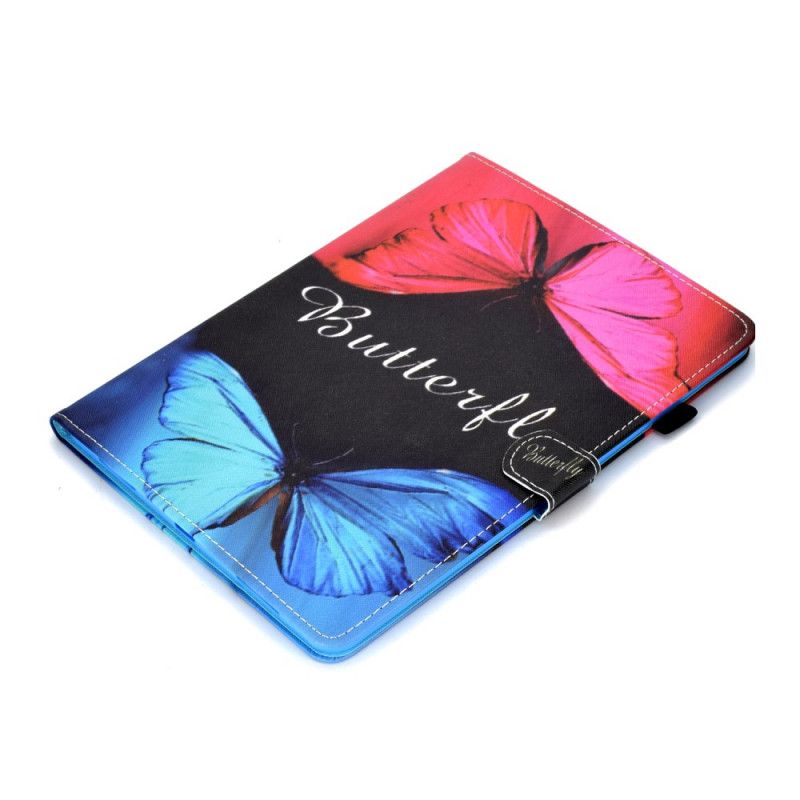 Leren Hoesje iPad Air 10.9" (2020) Telefoonhoesje Vlinders