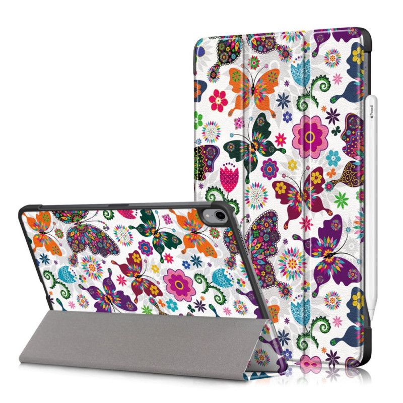 Smart Case iPad Air 10.9" (2020) Retro Vlinders