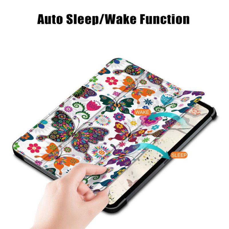 Smart Case iPad Air 10.9" (2020) Retro Vlinders