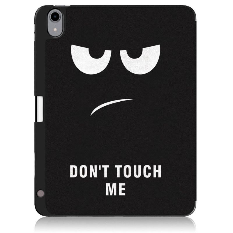 Smartcase iPad Air 10.9" (2020) Raak Me Niet Aan Met Pennenhouder