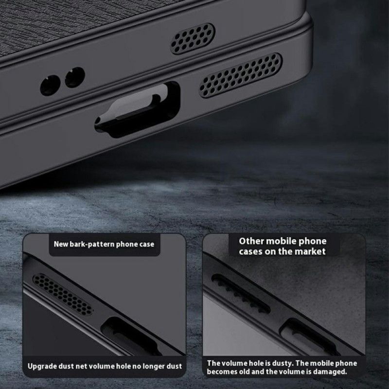 Cover Hoesje Huawei Nova 13 Pro Telefoonhoesje Houtnerf-effect