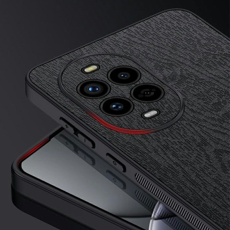 Cover Hoesje Huawei Nova 13 Pro Telefoonhoesje Houtnerf-effect