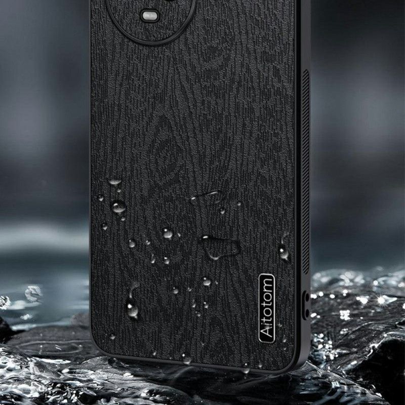 Cover Hoesje Huawei Nova 13 Pro Telefoonhoesje Houtnerf-effect