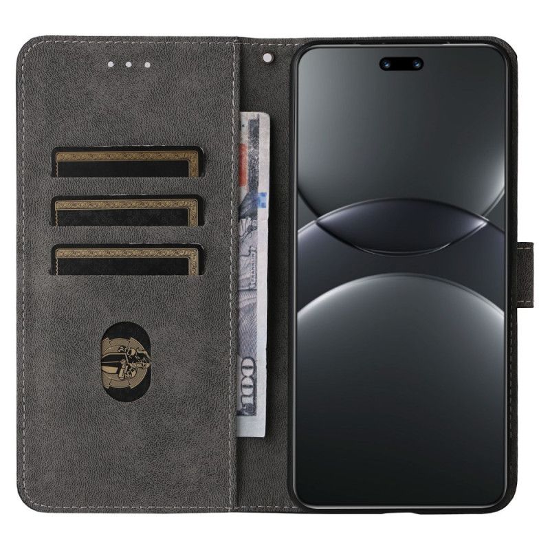 Folio-hoesje Huawei Nova 13 Pro Telefoonhoesje Rfid-beschermend Bandje