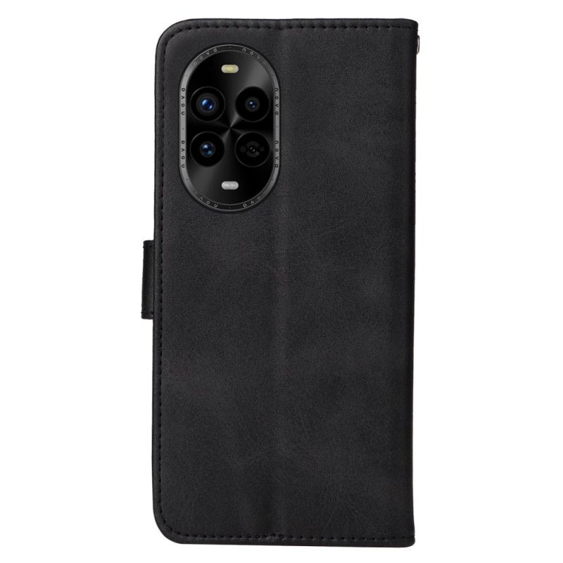 Leren Hoesje Huawei Nova 13 Pro Bandje Met Leer-effect Bescherming Hoesje