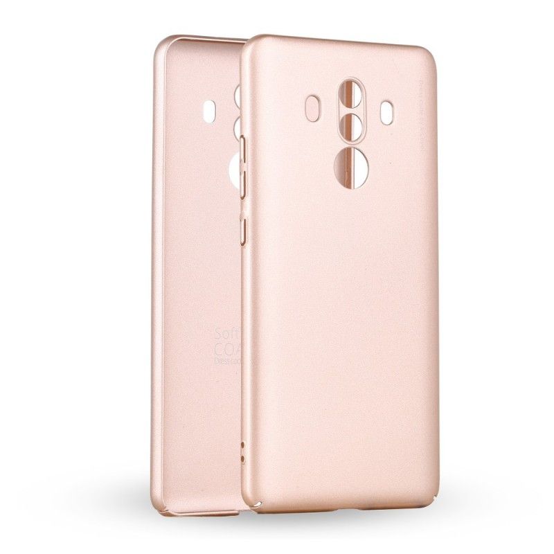 Hoesje voor Huawei Mate 10 Pro Donkerrood Metallic Effect