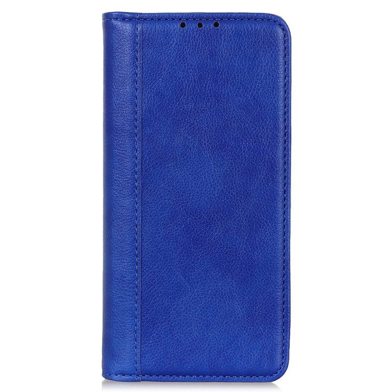 Bescherming Hoesje voor Xiaomi Redmi Note 12 4G Folio-hoesje Vintage Gespleten Leer