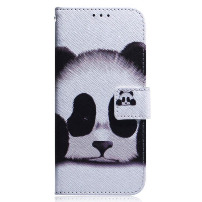Folio-hoesje voor Xiaomi Redmi Note 12 4G Panda