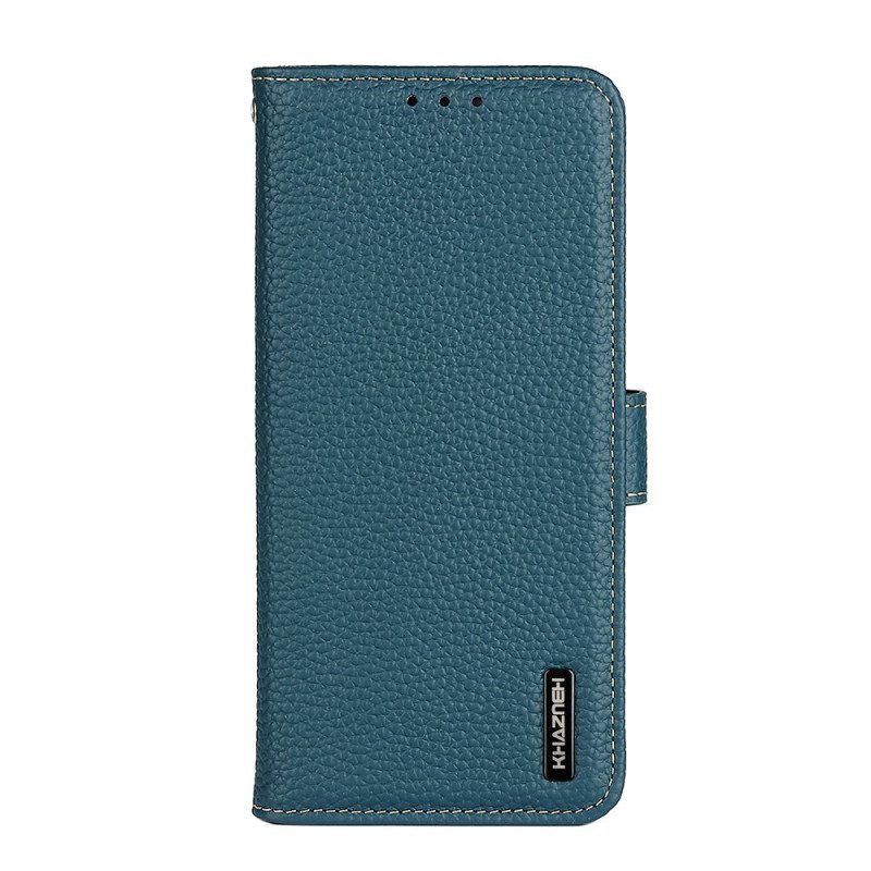 Leren Hoesje voor Realme 9i Lychee Leer Khazneh Rfid