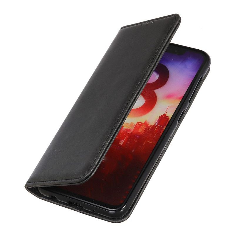 Folio-hoesje OnePlus 7T Pro Donkerblauw Zwart Splitleer