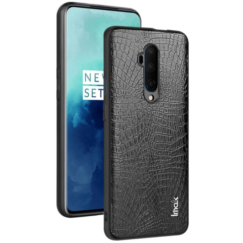 Hoesje voor OnePlus 7T Pro Imak Croco Serie