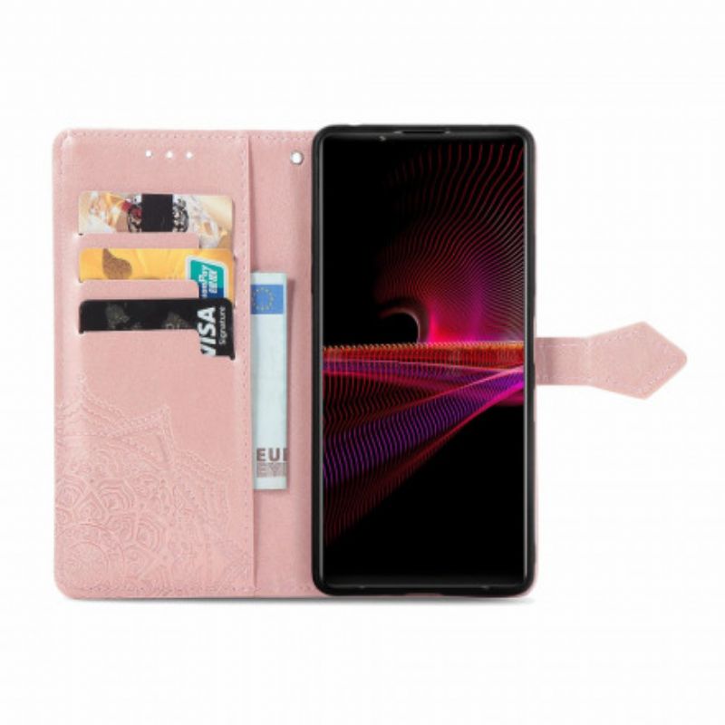 Bescherming Hoesje Sony Xperia 1 Iii Mandala Middeleeuwen