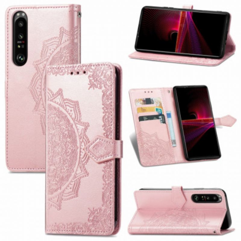 Bescherming Hoesje Sony Xperia 1 Iii Mandala Middeleeuwen