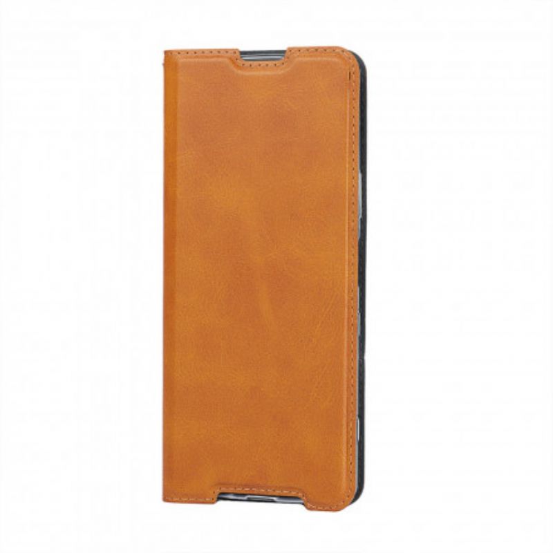 Folio-hoesje Sony Xperia 1 Iii Kunstleer Klasse Strappy