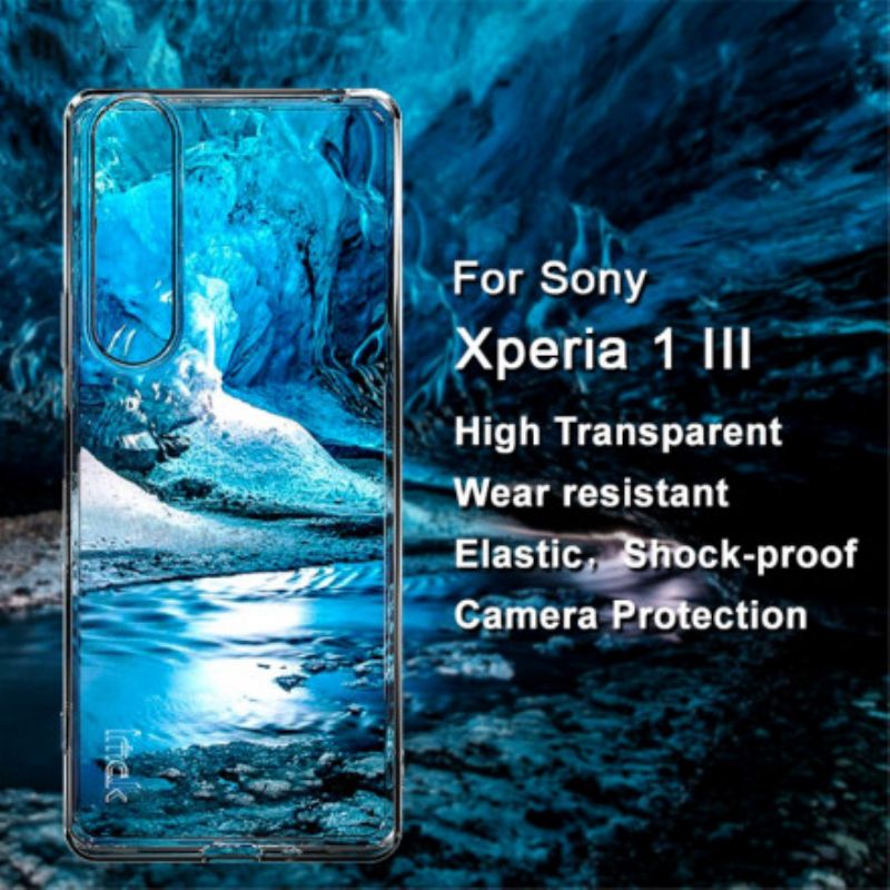 Hoesje Sony Xperia 1 Iii Imak Transparant