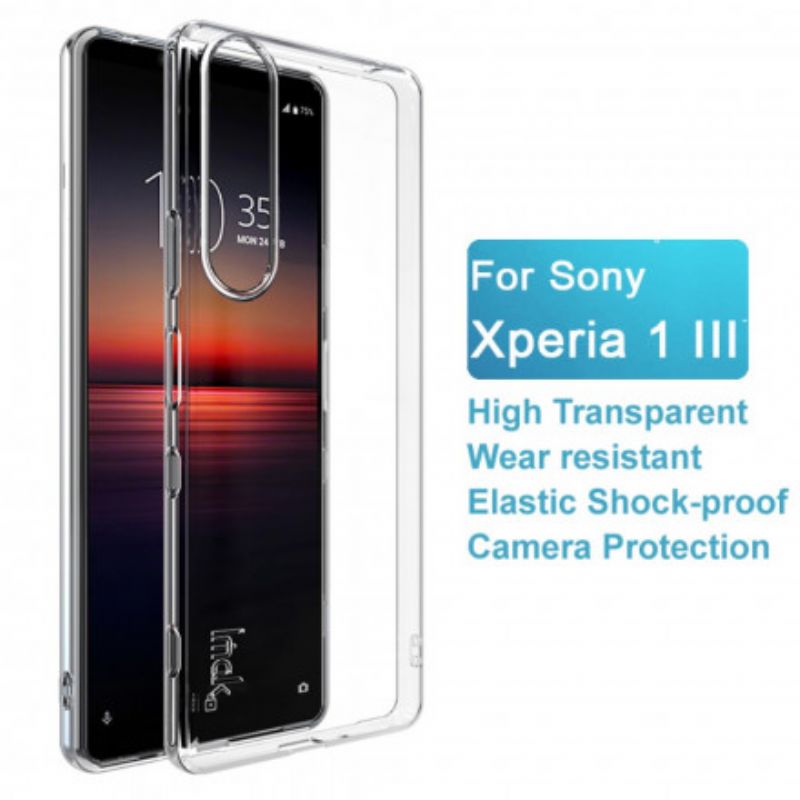 Hoesje Sony Xperia 1 Iii Imak Transparant