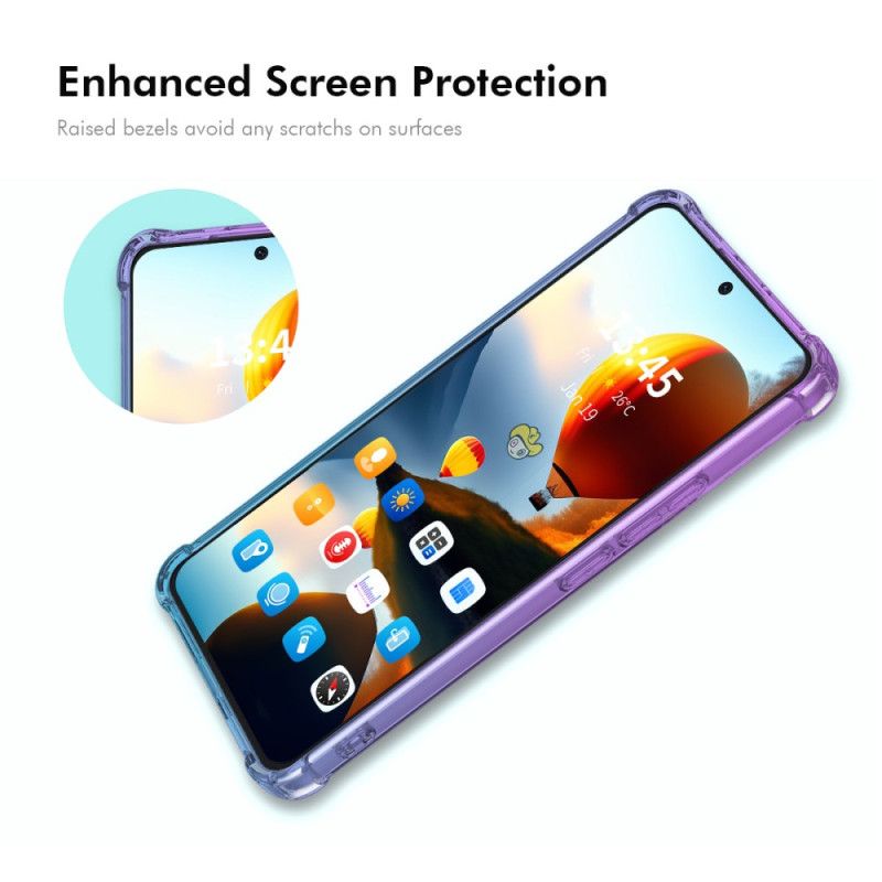 Case Hoesje Realme 14x 5g Telefoonhoesje Gradient Enkay