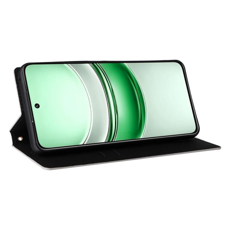 Folio-hoesje Realme 14x 5g Diamantpatroon Bescherming Hoesje