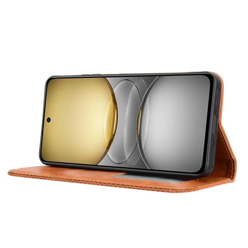 Folio-hoesje Voor Realme 14x 5g Vintage Rand