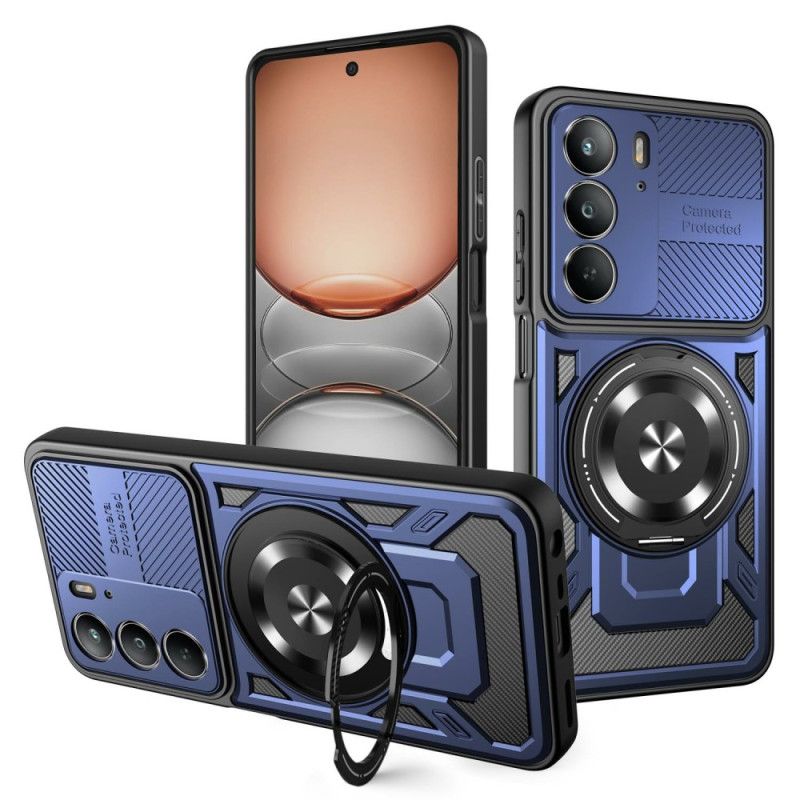 Hoesje Realme 14x 5g Magnetisch Met Draaibare Standaard