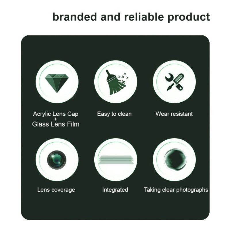 Lensprotector Van Gehard Glas Voor Realme 14x 5g (zwarte Versie) Imak