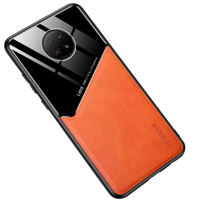 Hoesje voor Xiaomi Redmi Note 9 5G / Note 9T 5G Rood Zwart Superhybride