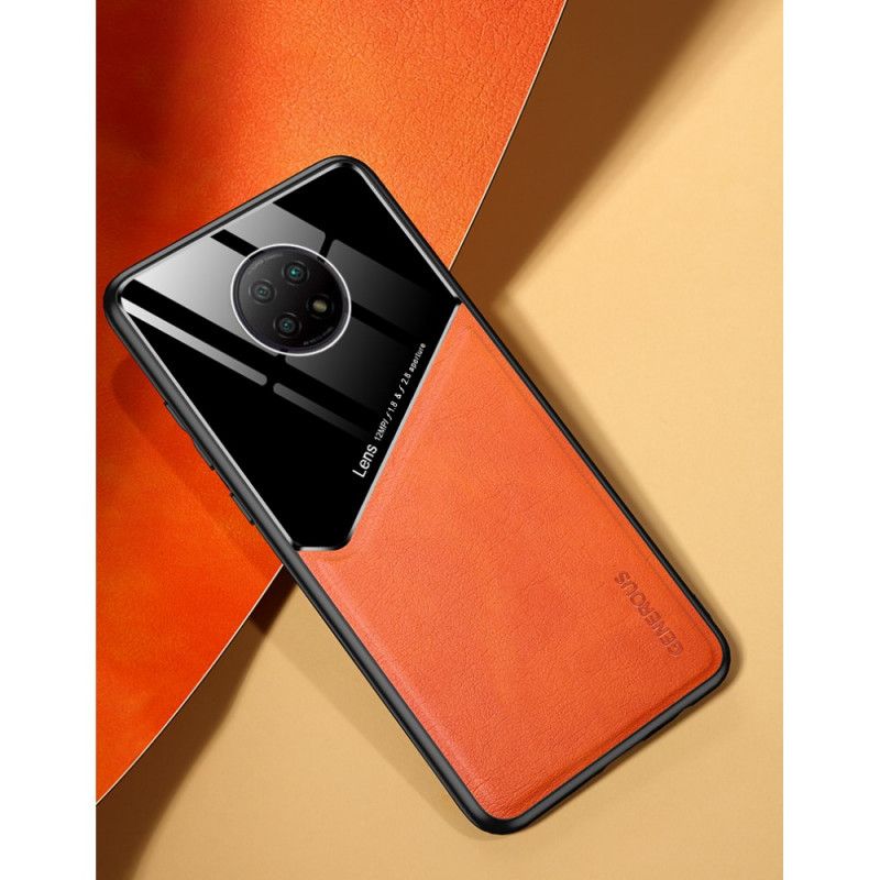 Hoesje voor Xiaomi Redmi Note 9 5G / Note 9T 5G Rood Zwart Superhybride