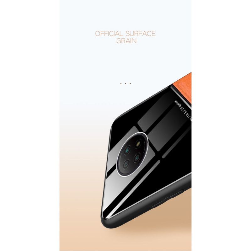 Hoesje voor Xiaomi Redmi Note 9 5G / Note 9T 5G Rood Zwart Superhybride