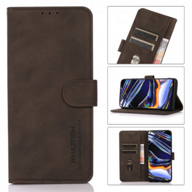 Bescherming Hoesje Xiaomi Mi 11t / 11t Pro Leereffect Mode Khazneh