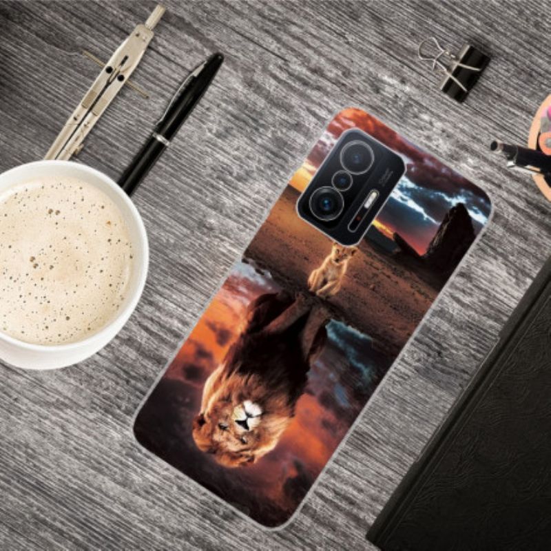 Case Hoesje Xiaomi Mi 11t / 11t Pro Telefoonhoesje Dream Of Lion Cub