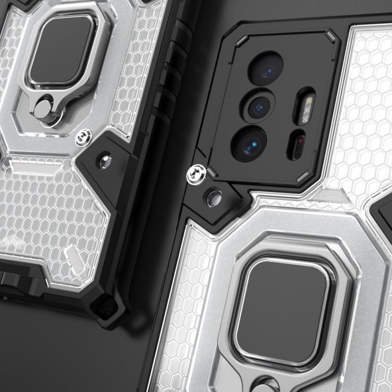 Case Hoesje Xiaomi Mi 11t / 11t Pro Telefoonhoesje Honingraat Met Ring