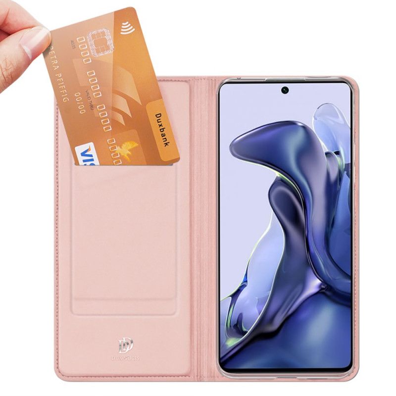 Folio-hoesje Voor Xiaomi Mi 11t / 11t Pro Skin Pro Dux Ducis