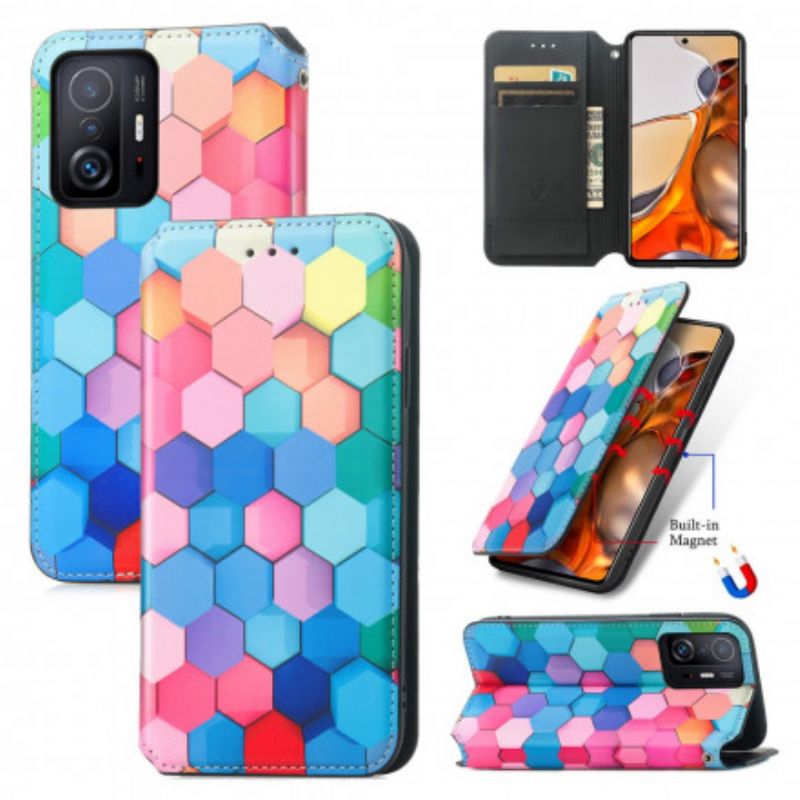 Folio-hoesje Xiaomi Mi 11t / 11t Pro Artistieke Rfid