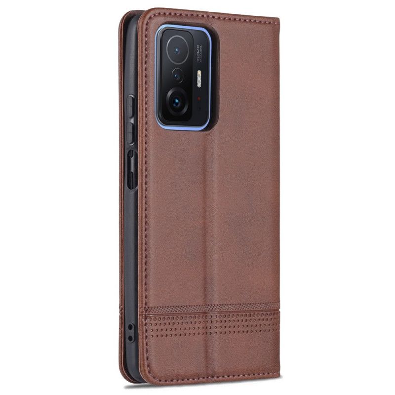 Folio-hoesje Xiaomi Mi 11t / 11t Pro Azns Kunstleer Bescherming Hoesje