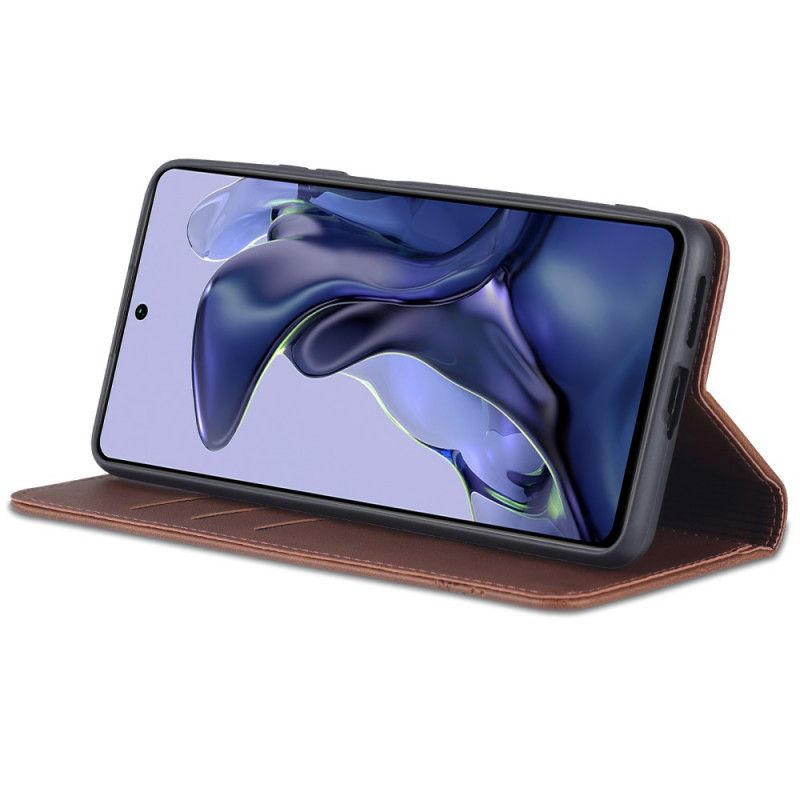 Folio-hoesje Xiaomi Mi 11t / 11t Pro Azns Kunstleer Bescherming Hoesje