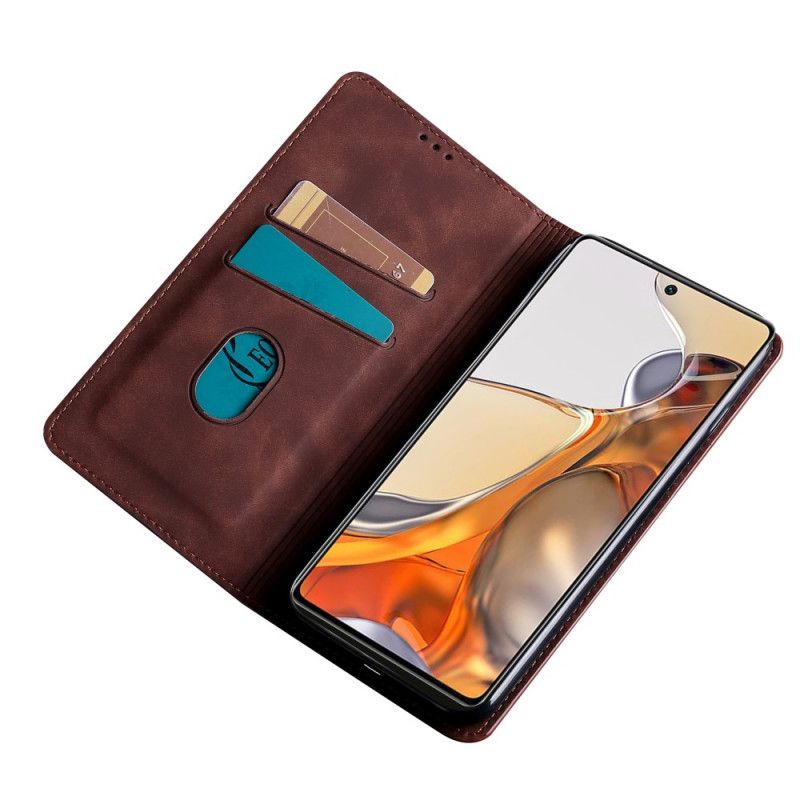 Folio-hoesje Xiaomi Mi 11t / 11t Pro Huid-aanraking