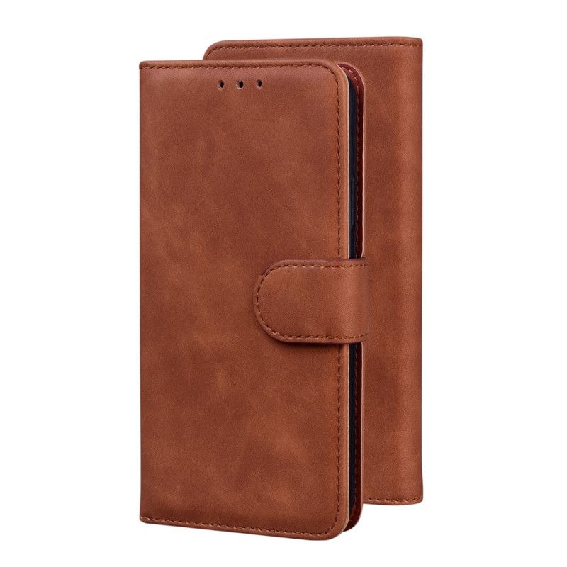 Folio-hoesje Xiaomi Mi 11t / 11t Pro Monochroom Leereffect